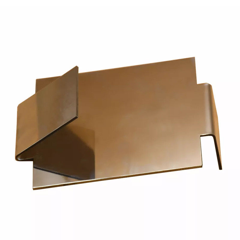 Stainless Steel Aluminium Bending Stamping Z Shaped Metal Brackets Nickel-Plated