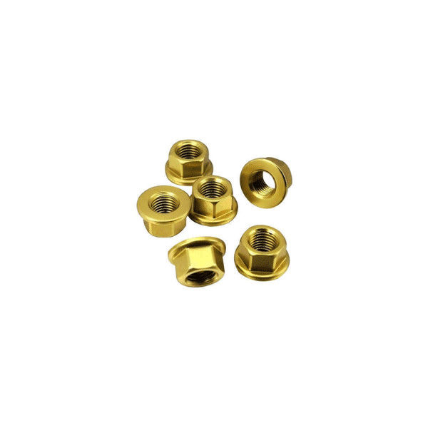 Micro Machining Metal Nut Aluminum CNC Turning Parts Service